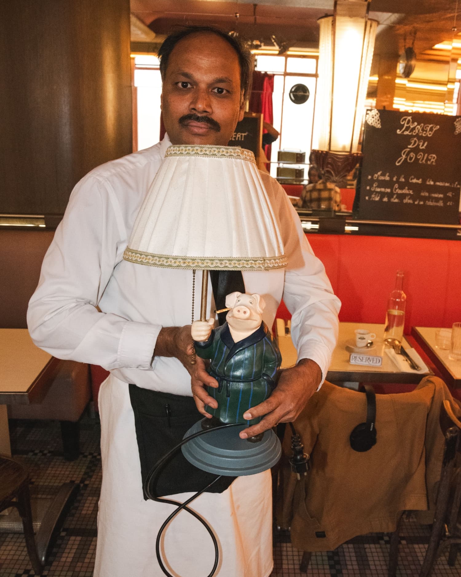 La lampe cochon